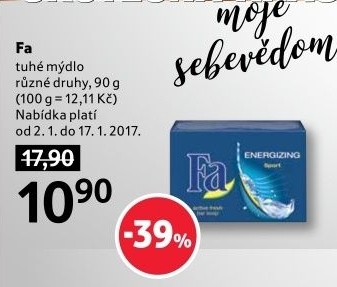 Tuhé mýdlo Fa