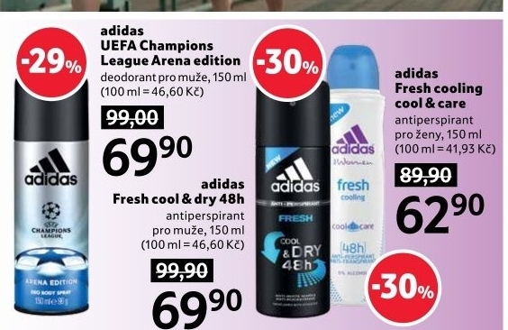 Deodorant sprej Adidas