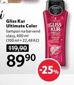 Šampon Gliss Kur Schwarzkopf