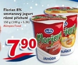 Jogurt smetanové pokušení Florian Olma
