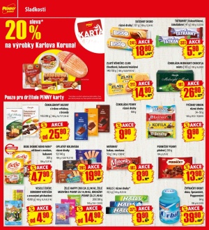 akční leták Penny Market 9.1.2017-11.1.2017