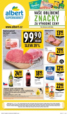 akční leták Albert 11.1.2017-17.1.2017