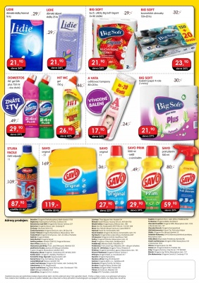 akční leták Šlak drogerie 10.1.2017-24.1.2017