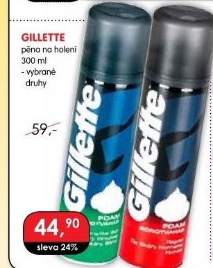 Pěna na holení pánská Gillette
