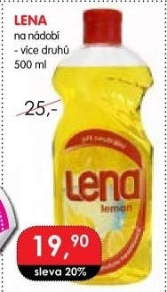 Prostředek na nádobí Lena