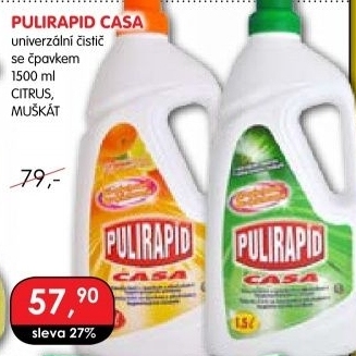 Čistič univerzální se čpavkem Casa Pulirapid