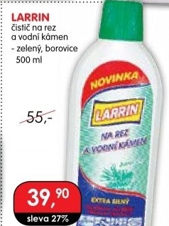 Čistič na rez a vodní kámen Larrin