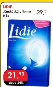 Vložky dámské Lidie