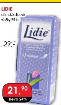 Vložky dámské slipové Lidie