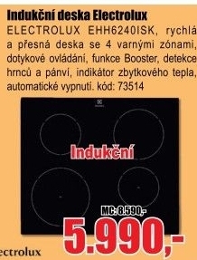 Indukční varná deska Electrolux EHH6240ISK
