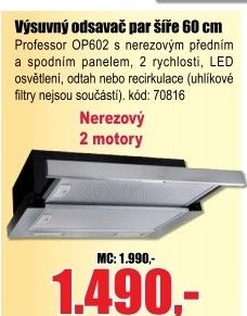 Digestoř Professor OP602