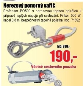 Ponorný vařič Professor