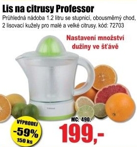 Lis na citrusy Professor