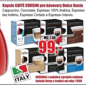 Kapsle Caffé Corsini