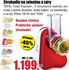Struhadlo Tefal MB756G31 Fresh Express+