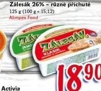 Sýr termizovaný Zálesák Milki