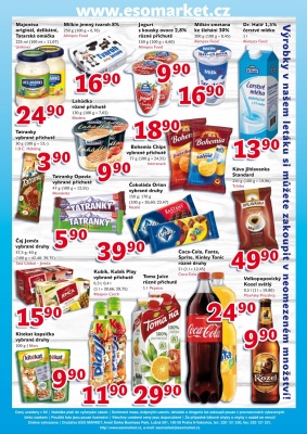 akční leták ESO MARKET 18.1.2017-29.1.2017