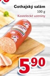 Salám Gothaj Kostelecké uzeniny