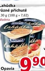 Dezert lahůdka Madeta