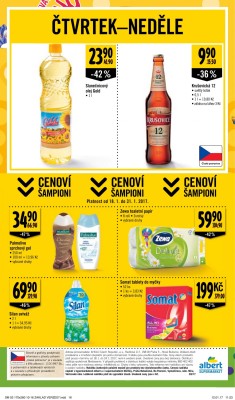 akční leták Albert 18.1.2017-24.1.2017
