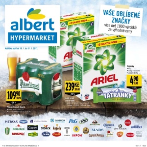 akční leták Albert 18.1.2017-31.1.2017