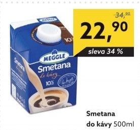 Smetana do kávy Meggle