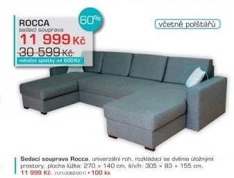 Sedací souprava Rocca