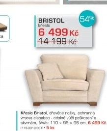 Křeslo Bristol