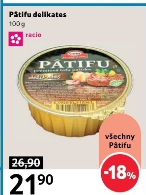 Paštika Patifu Veto