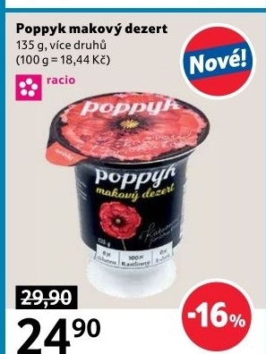 Makový dezert Poppyk