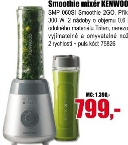Smoothie mixér Kenwood SMP 060SI