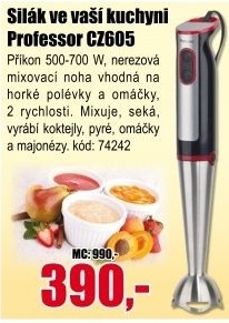 Tyčový mixér Professor CZ605