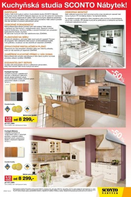 akční leták Sconto nábytek 25.1.2017-14.2.2017