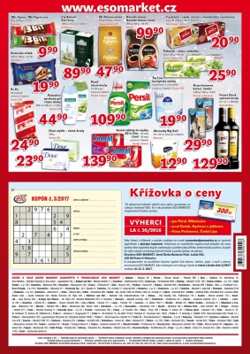 akční leták ESO MARKET 1.2.2017-12.2.2017