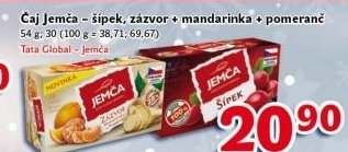 Ovocný čaj Jemča