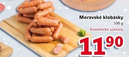 Moravské klobásy Kostelecké uzeniny