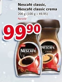 Instantní káva Nescafé Classic