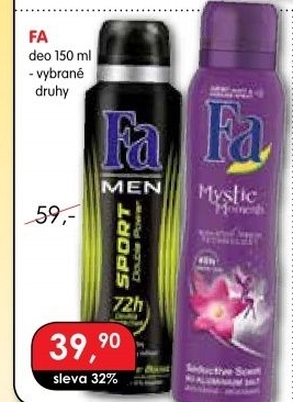 Deodorant sprej Fa