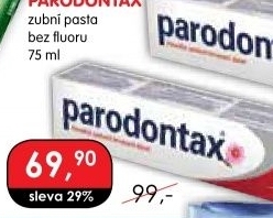 Pasta na zuby Classic bez fluoru Parodontax