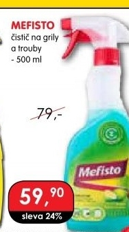 Čištič na grily, trouby a sporáky Mefisto