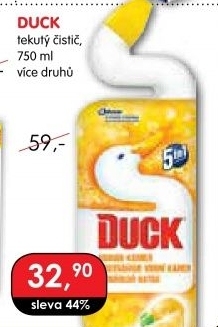 Gelový čistič WC Duck