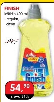 Leštidlo do myčky Finish