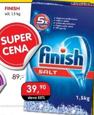 Sůl do myčky Finish
