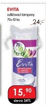 Odličovací tampony Evita