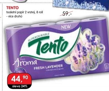 Toaletní papír 2vrstvý Tento