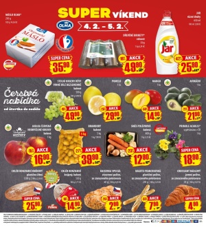 akční leták Penny Market 2.2.2017-5.2.2017