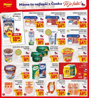akční leták Penny Market 2.2.2017-5.2.2017