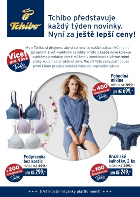 akční leták Tchibo 30.1.2017-6.3.2017