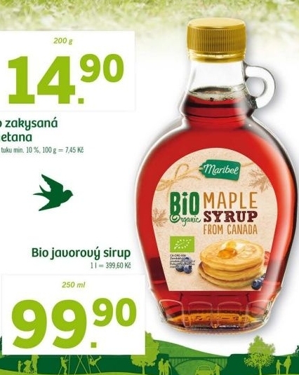 Javorový sirup Bio Maribel