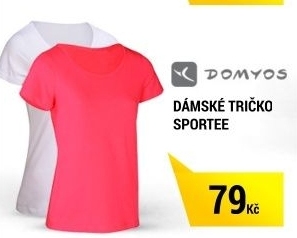 DÁMSKÉ TRIČKO SPORTEE NA CVIČENÍ